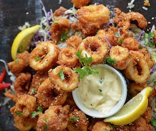 Ajwaini Calamari