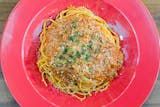 Pasta with Homemade Bolognese