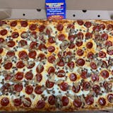 One Topping Sheet Pizza & 24 Wings Special