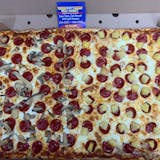 One Topping Sheet Pizza & 12 Wings Special