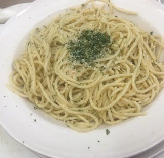Spaghetti with Garlic & Oil