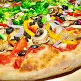 Vegan Vegetarian Pizza w/ Sauce