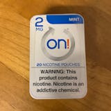 On 2MG Mint Nicotine Pouches
