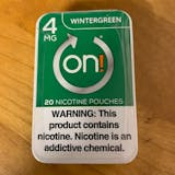 On 4MG Wintergreen Nicotine Pouches