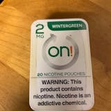 On 2MG Wintergreen Nicotine Pouches