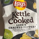 Lays Kettle Cooked Lime & Cracked Pepper