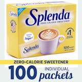 Splenda 100 ct.