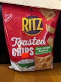 Ritz Toasted Chips Sour Cream n Onion