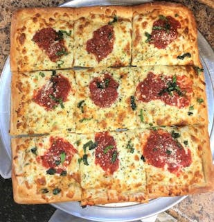 Grandma's Thin Crust Sicilian Pizza