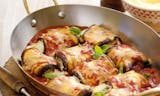 Baked Eggplant Rollatini With Ricotta