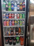 Soda: cans, 20 oz., 2 liters