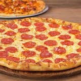 Large Take & Bake Pepperoni Pizza Monday Special