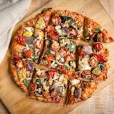 Veggie Extravaganza Thin Crust Pizza