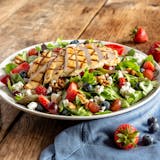 Berry & Goat Cheese Salad with Grilled Chicken