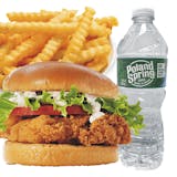 Chicken Cutlet Sandwich with French fries & 16 oz. Drink Special
