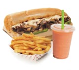 Philly Cheesesteak Hero with French Fries Special