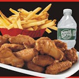 Five Pieces of Chicken Wings with French Fries & 16 oz. Drink Special