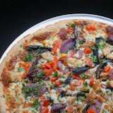 Smoked Chicken & Portobello Pizza