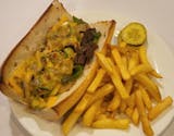 Sauteed Cheesesteak Sandwich