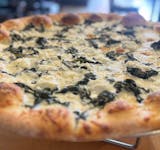 White Pie with Spinash