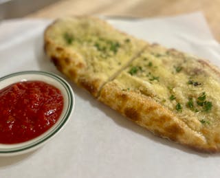 Pizza Dough Garlic Bread