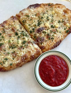 Pizza Dough Garlic Bread