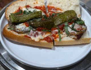 New School Chicken Parm Sandwich