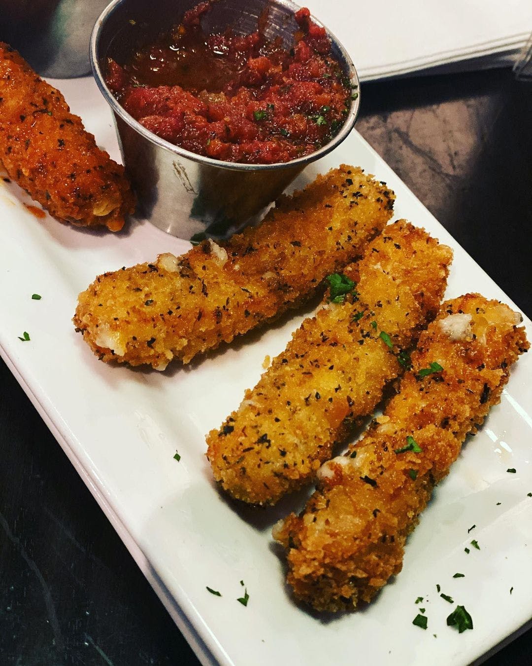Homemade Mozzarella Sticks