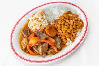 Beef Stew Rice & Beans