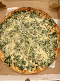 Cream Spinach Deep Dish Pizza