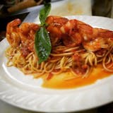 Shrimp Fra Diavolo with Spaghetti