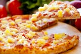 Hawaiian Thin Crust Pizza