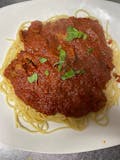 Pasta with Sausage & Red Sauce
