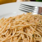 Pasta Aglio with Chicken