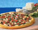 Thin Crust Greek Pizza