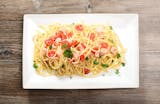 Linguine with Salmon & Cherry Tomatoes