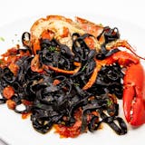 Black Fettuccine with Lobster