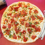 Tomato, Garlic & Basil Pizza