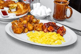 Turkey Tips & Eggs Breakfast