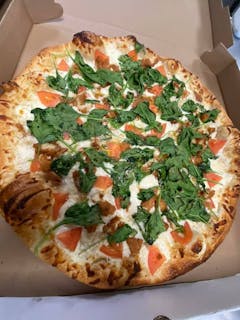 The Great White  Pizza
