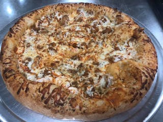 Buffalo Chicken Madness Pizza