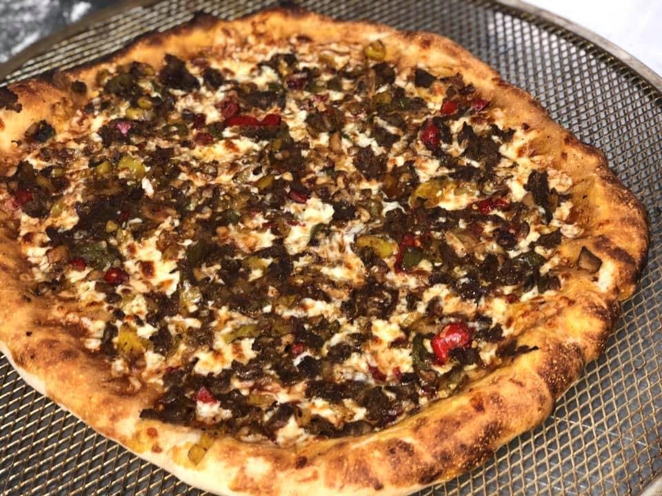 Philly Steak & Cheese Pizza