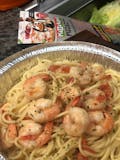 Shrimp scampi w/ Spaghetti