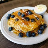 Fresh Blueberry Pancakes Breakfast