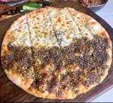 Half Cheese & Half Zaatar Manoush