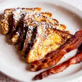 French Toast with Bacon Breakfast