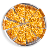 Thin Crust Macaroni & Cheese Pizza