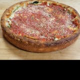 Chicago Style Deep Dish Veggie Pizza