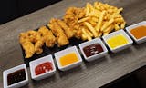 Boneless Wings with Fries (8 pcs )