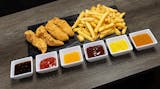 Chicken Fingers & Fries (4 pcs )